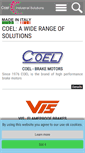 Mobile Screenshot of coelmotori.it